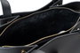 Vince Camuto Bolso de Mano Bellagio - Negro, 100% Piel de Polivinilo, Elegante y Sofisticado para Cualquier Ocasión
